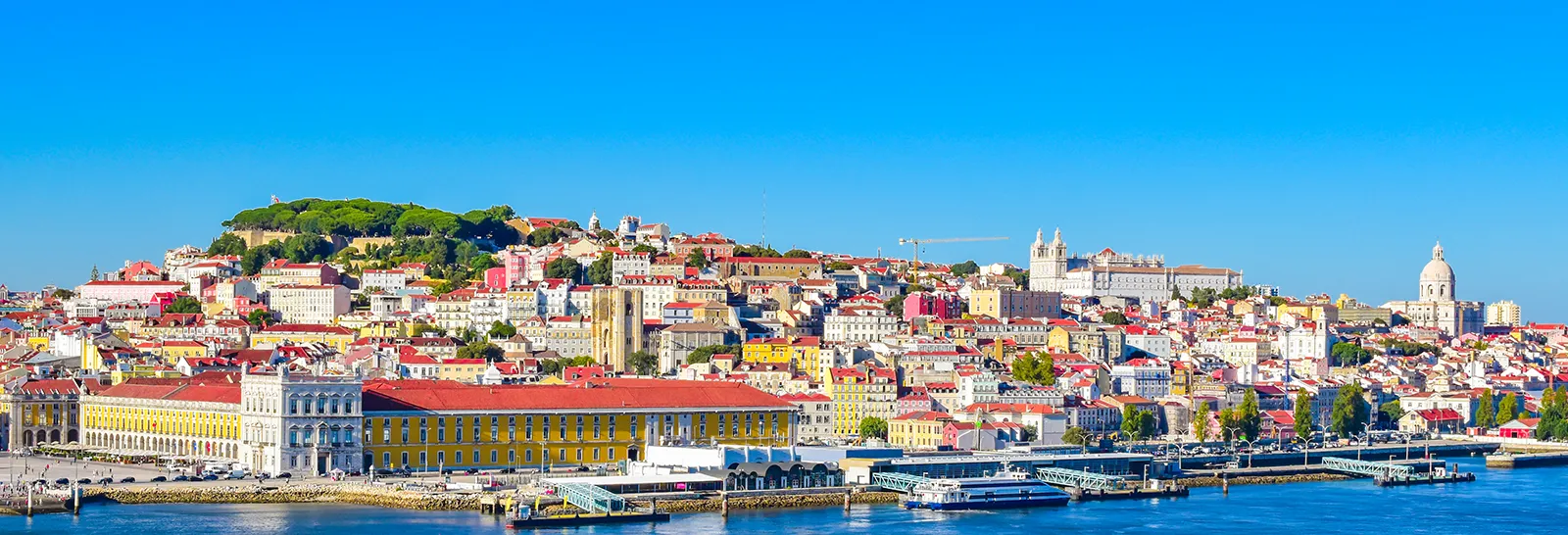 Vista panorâmica de Lisboa, capital de Portugal